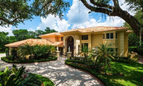 Luxury Florida House With A Tropical Garden